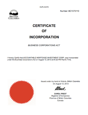 加拿大公司主體資格證明公證認證全攻略